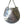 Load image into Gallery viewer, Saddle bag - metallic silver