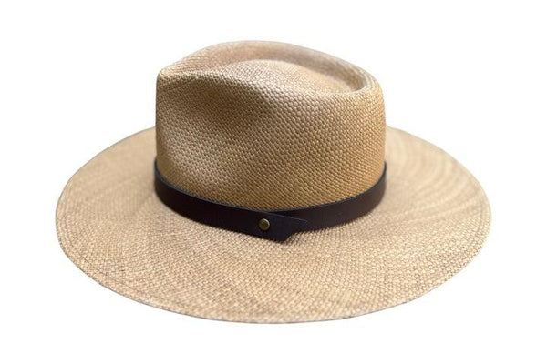 Panama Hat Straw Fedora - Afuera - Tobacco Colour - Makers & Providers