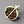 Load image into Gallery viewer, Pomegranate brooch - brass & garnet