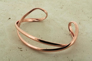curved ends open cuff - copper - Makers & Providers