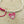 Load image into Gallery viewer, Enamelled pink flying heart bead bracelet - Makers & Providers