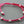 Load image into Gallery viewer, Pink macrame bracelet with silver beads on a gray background
