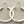 Load image into Gallery viewer, Disc hoop earring - sterling silver - Makers & Providers