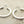 Load image into Gallery viewer, Disc hoop earring - sterling silver - Makers & Providers