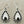 Load image into Gallery viewer, beaded teardrop drop earring - Makers & Providers
