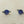 Load image into Gallery viewer, saturn stud - blue - Makers & Providers
