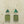Load image into Gallery viewer, double green seaglass earring - Makers & Providers