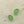 Load image into Gallery viewer, green oval seaglass earring - Makers & Providers