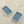 Load image into Gallery viewer, blue rec seaglass earring - Makers & Providers