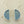 Load image into Gallery viewer, blue moon seaglass earring - Makers & Providers