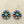Load image into Gallery viewer, Chandelier earring with opal - circle - Makers & Providers