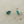 Load image into Gallery viewer, opal stud - seed - green lime - Makers & Providers