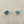 Load image into Gallery viewer, opal stud - heart - blue rose - Makers & Providers