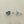 Load image into Gallery viewer, opal stud - heart - blue rose - Makers & Providers