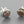 Load image into Gallery viewer, silver disc copper heart stud - Makers & Providers