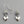 Load image into Gallery viewer, Flaming heart earring - sterling silver - Makers & Providers