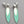 Load image into Gallery viewer, Silver & copper patina long shield earrings - Makers & Providers