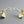 Load image into Gallery viewer, Ginkgo leaf earring - small - brass & silver - Makers & Providers