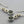Load image into Gallery viewer, Reef knot drop earring - obsidian & silver - Makers & Providers