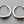Load image into Gallery viewer, Silver with copper hoop earrings - Makers & Providers