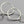 Load image into Gallery viewer, Hoop & heart drop earring - sterling silver - Makers & Providers