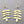 Load image into Gallery viewer, Straight 9 leaf earring - brass & silver