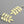 Load image into Gallery viewer, Straight 9 leaf earring - brass & silver