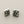 Load image into Gallery viewer, Squared bubble stud - sterling silver