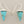 Load image into Gallery viewer, Pyramid stone earring - mosaic turquoise