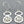 Load image into Gallery viewer, Shogun earring - sterling silver - Makers & Providers