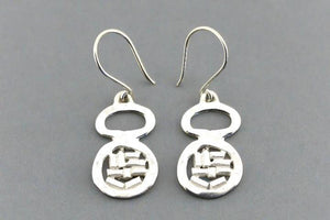 Shogun earring - sterling silver - Makers & Providers