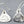 Load image into Gallery viewer, Floral bird earring - sterling silver - Makers & Providers