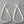 Load image into Gallery viewer, 5 teardrop earrings - sterling silver
