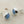 Load image into Gallery viewer, blue chalcedony stud - 6mm - Makers & Providers