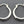 Load image into Gallery viewer, Tapering hoop - polished silver