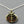 Load image into Gallery viewer, Pomegranate pendant on 55 cm silver chain - brass & garnet