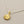 Load image into Gallery viewer, Golden cushion coral pendant on 45cm ball chain - sterling silver