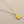 Load image into Gallery viewer, Golden cushion coral pendant on 45cm ball chain - sterling silver