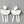 Load image into Gallery viewer, Atum chandelier drop earring - silver - Makers & Providers