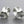 Load image into Gallery viewer, Wisteria stud - silver - Makers & Providers