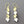 Load image into Gallery viewer, chain of diamonds drop earrings - gold & silver - Makers & Providers