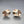 Load image into Gallery viewer, Wisteria stud - rose gold & silver - Makers & Providers