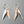 Load image into Gallery viewer, Asherah wings earrings - rose gold over silver - Makers & Providers