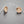 Load image into Gallery viewer, Rose gold & silver blossom drop earring - Makers & Providers