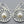 Load image into Gallery viewer, Crown & pearl earring - silver - Makers & Providers