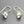 Load image into Gallery viewer, Mariposa pearl earring - sliver - Makers & Providers