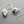 Load image into Gallery viewer, Mariposa pearl earring - sliver - Makers & Providers