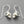 Load image into Gallery viewer, Mariposa pearl earring - sliver - Makers & Providers
