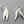 Load image into Gallery viewer, Asherah wings earrings - silver - Makers & Providers