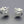 Load image into Gallery viewer, French Bulldog face stud - sterling silver